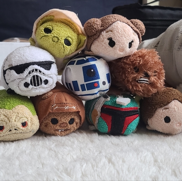 Disney Other - Tsum Tsum Star Wars Bundle of 9
